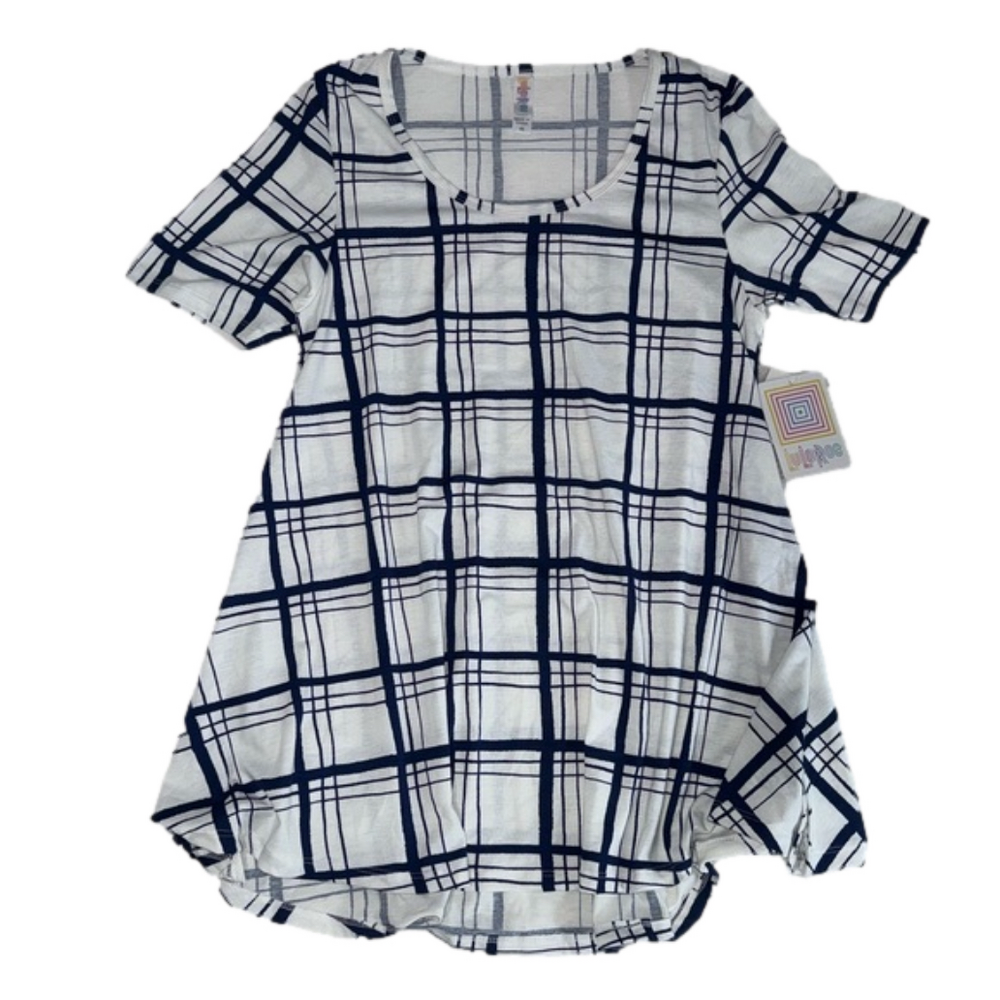 LuLaRoe short sleeve tunic top NWT